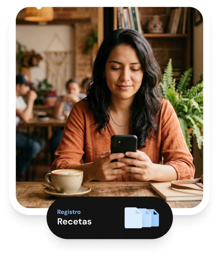 Receta digital interconectada con farmacias asociadas en Ekinmed