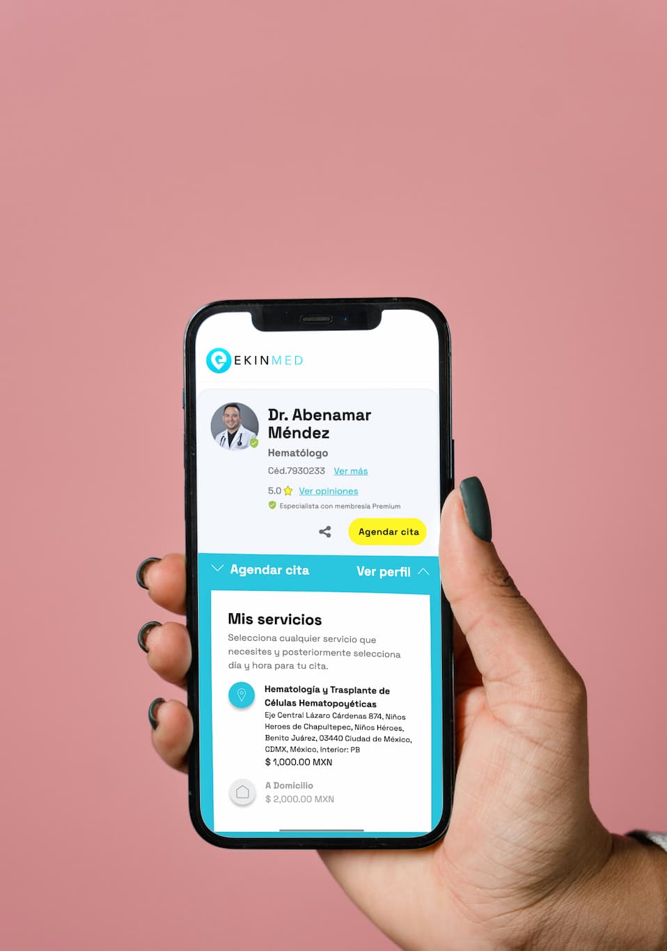 Selecciona en dónde quieres recibir tu consulta